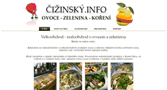 Desktop Screenshot of cizinsky.info